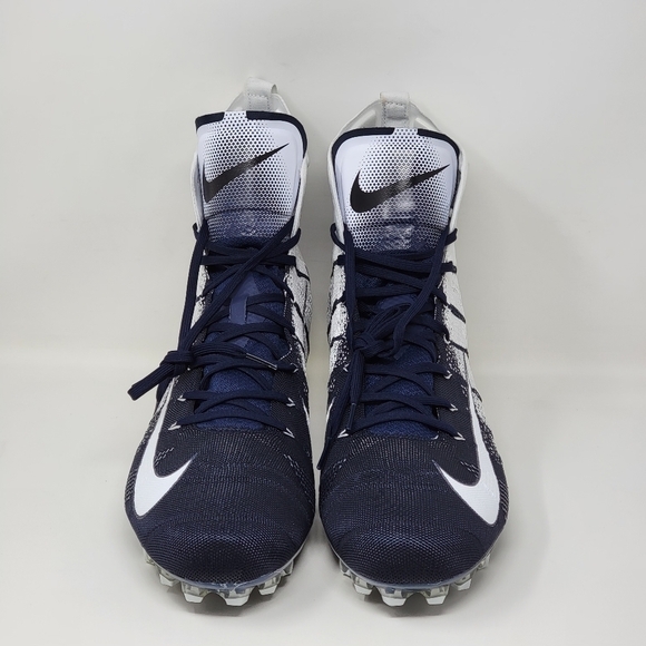 Nike Vapor Untouchable 3 Elite P White Navy Blue AO3006-101 Men\'s Size 16 New